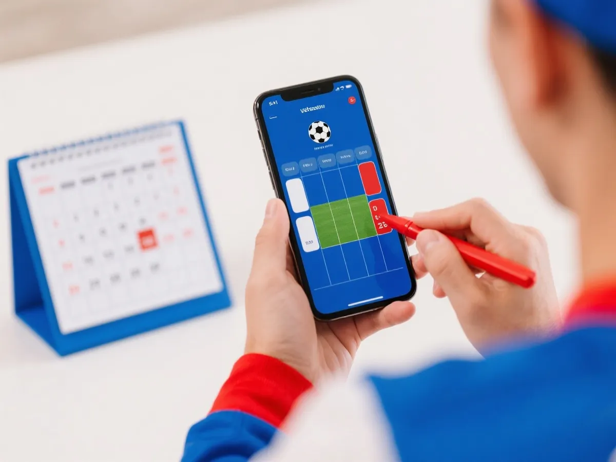 世界杯觀賽時間規劃示意圖