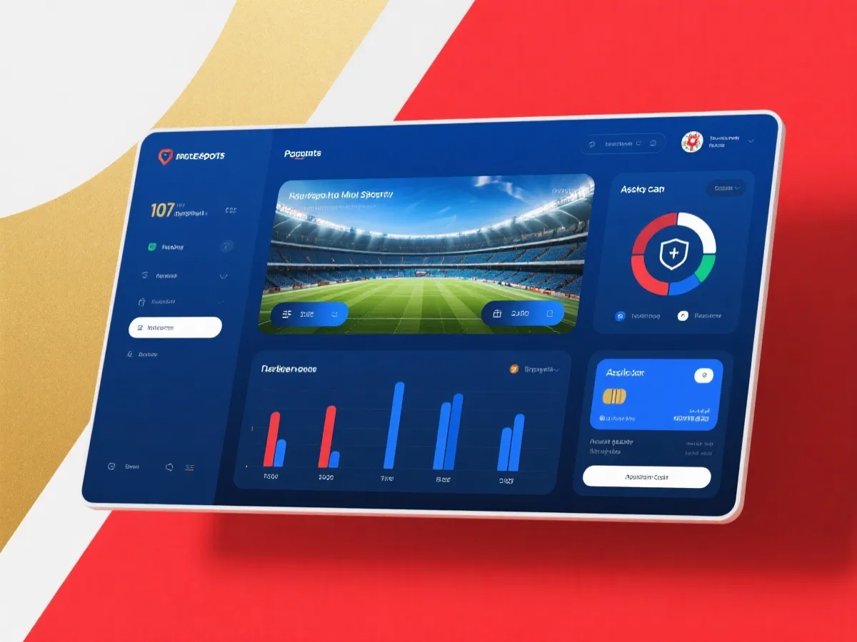 世界杯合作入口與安全驗證介面示意圖