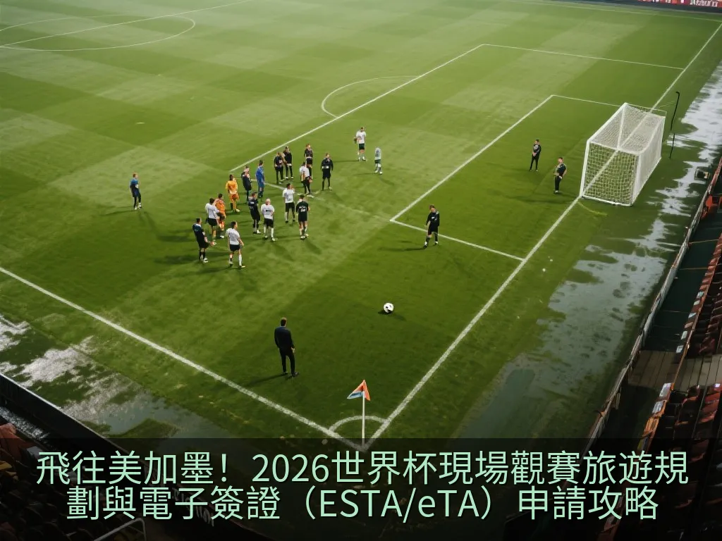 飛往美加墨！2026世界杯現場觀賽旅遊規劃與電子簽證（ESTA/eTA）申請攻略